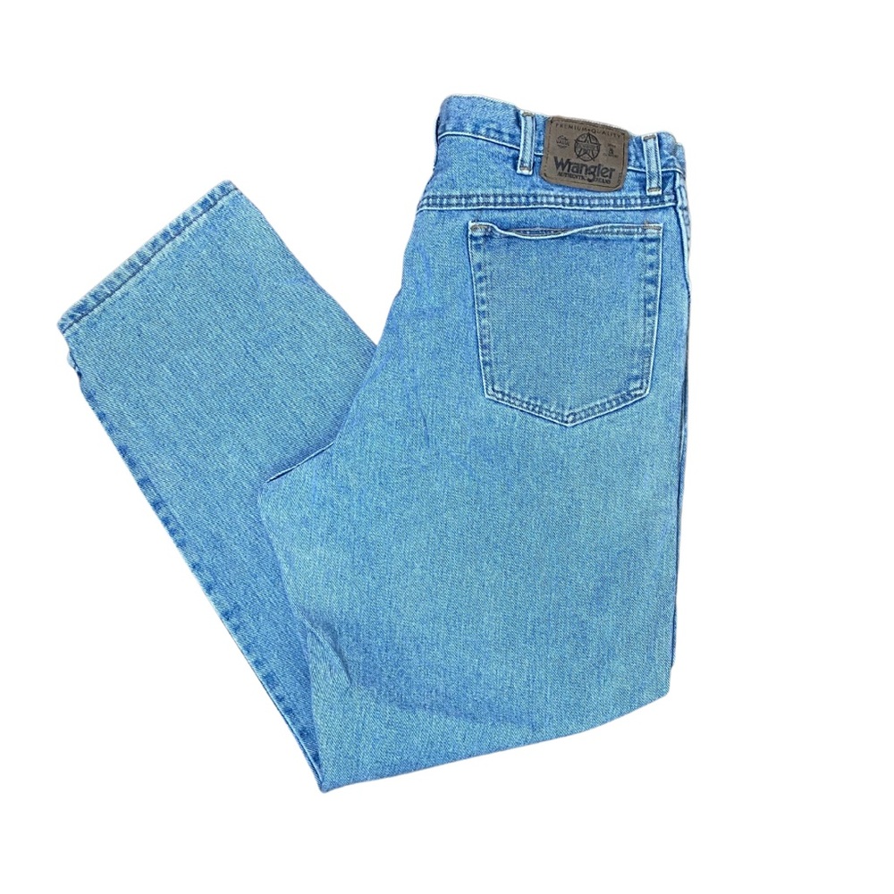 WRANGLER LIGHTWASH DENIM